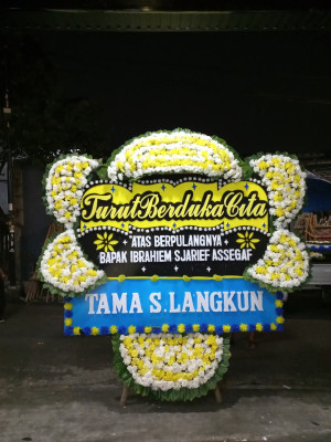 Papan Bunga Duka di Pematang Sidamanik