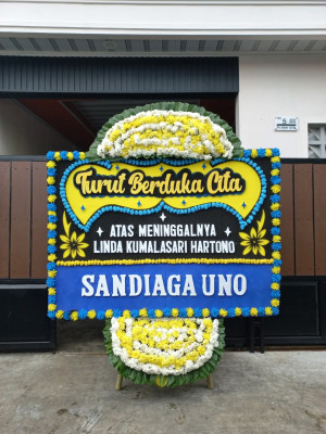 Papan Bunga Duka di Pematang Sidamanik