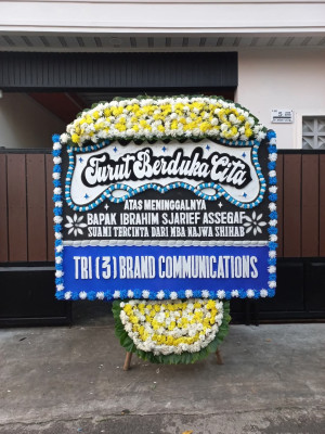Papan Bunga Duka di Pematang Sidamanik